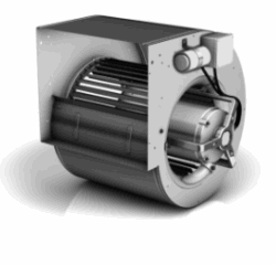 Motor på 3460m3 til industriemfang - Max tryk Pa 440 - Lydniveau 85 dB - Støm 230v