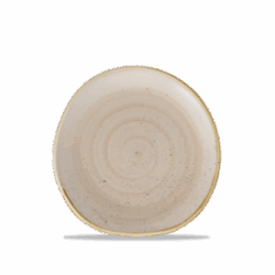 Tallerken flad 18,6 cm organic, Stonecast Nutmeg Cream - Churchill