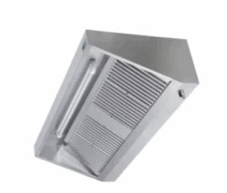 Vægmonteret emfang 700 mm, 3000x700x450mm