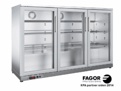 EERM-3 SS, Backbar i stål, 327 liter - Fagor