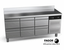 Kølebord med 6 skuffer, CCP-3G HHH - Fagor