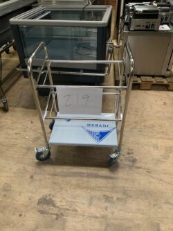 RESTSALG - Vogn på hjul 600x400x900 mm