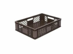 Brødkasse i brun 600x400x150 mm (restsalg)