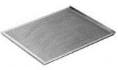 Bageplade 61x46 i perforeret (forstærkning i ender)