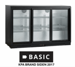 Basic KC312S, Back Bar med 3 Skydedøre