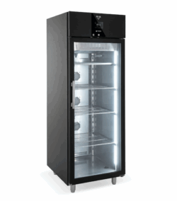 Modningsskab PREMIUM m/ uv, bluetooth og 3 blæsere i Sort fra Bambas