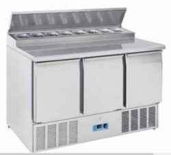 Saladette med 3 låger og opsats, BASIC