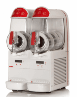 Årsleje af Slushicemaskine NG10/2, Ugolini Udbetaling 4998 kr. / mdr. leje 498 kr.