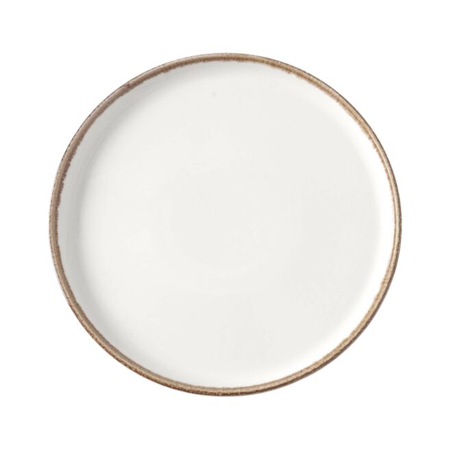 Vanilla tallerken med kant Ø21 cm, Finedine