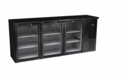 Barkøler / Backbar m/ glasdør med 3 låger fra Fagor, RBBC-3