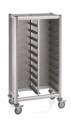 Bakkevogn til 2x10 bakker á 45,4x35,5 cm - WAS