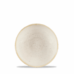 Stonecast nutmeg, dyb tallerken, 18cm, Churchill