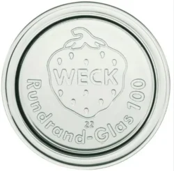 Weck glaslåg Ø6 cm