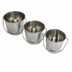 Stålspand med hank 7,5L, Magorex (restsalg)