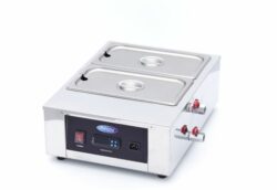 Chokoladevarmer 2x 1/3 gn 10 cm dybde