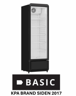 Basic KP228B SORT, Flaskekøleskab