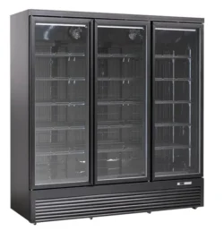 Displayfryseskab m/ 3 låger DF1563BD
