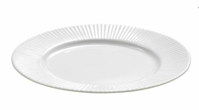 Groovy porcelain tallerken Ø19 cm