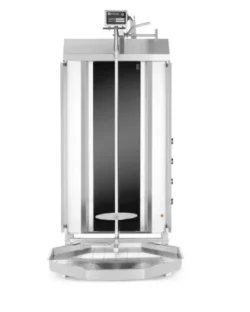 Kebabsteger 4 zoner (op til 60 kg) med keramisk varmelegme, Hendi