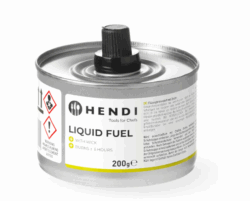 Liquid fuel til chafing dish pakke á 24 stk