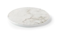Melamin serveringsfad i marmor look Ø32,5 cm, Pujadas
