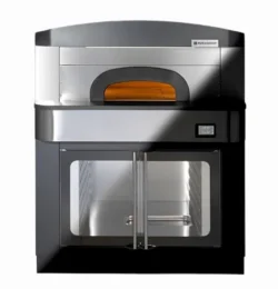 Pizzaovn t/ 6 pizzaer, 500 grader med raskeskab og emfang PIZZA GROUP