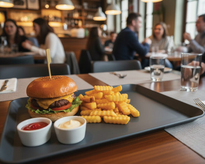 Serveringsbakke til mad/servering, GraMonty