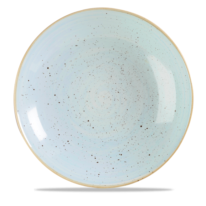 Stonecast Duck Egg dyb tallerken 30 cm, Churchill