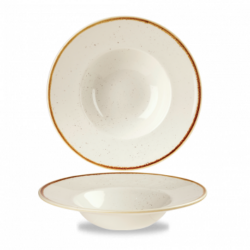 Stonecast Barley White pastatallerken 24 cm , Churchill