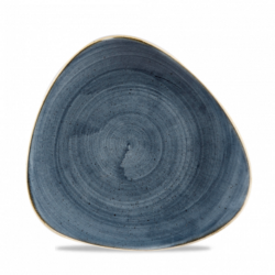 Stonecast Blueberry trekantet tallerken 22 cm, Churchill