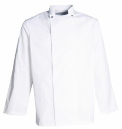 Take Away unisex kokkejakke m/lange ærmer i hvid, str. XL, Nybo