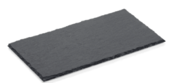 Skiferplade 1/4 gn 26,5 x 16 cm, WAS