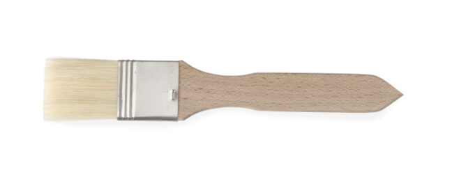 Pensel med naturhåt sæt á 2 stk, Hendi
