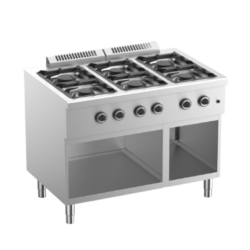Gaskogebord med 6 blus - BASIC by MBM Italy