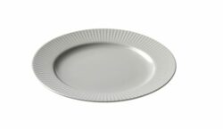 Groovy stoneware tallerken i grå 27 cm