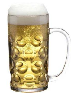 Ølkrus , stabelbar, 1 liter