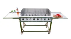 Gasgrill 8 med plads til 2 gasflasker