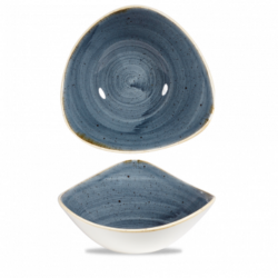 Stonecast Blueberry trekantet skål 23 cm, Churchill