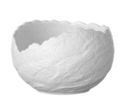 Skål Ø13x(h)8,5 cm i hvid (redeformet), Finedine
