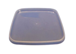 Plastlåg i klar 129 x 129mm Passer til: 1150ml og 600 ml bøtter