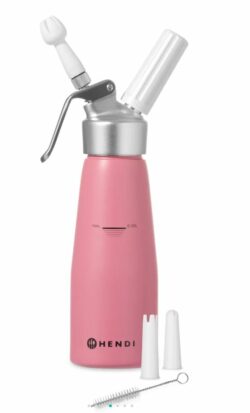 Flødeskumssifon 0,5L i pastel pink, Hendi
