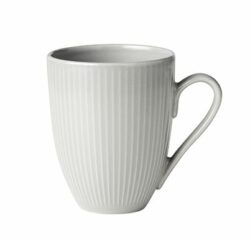 Groovy stoneware kop i grå 30 CL