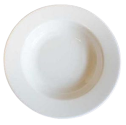 Amalie dyb tallerken 24 cm, bred fane