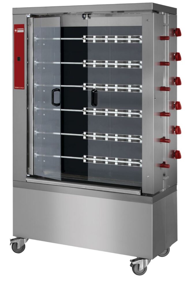 Kyllingegrill keramisk til el t/36 kyllinger, Diamond