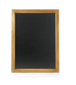 Menu tavle med træramme 60x80 cm, Hendi